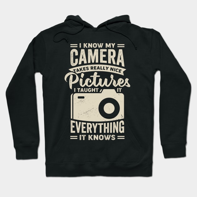 Funny Photography Camera Photographer Gift Hoodie by Dolde08